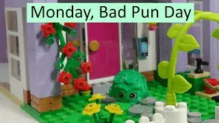 Monday Bad Pun Day 1: Stop Motion Joke featuring Lego & Shopkins
