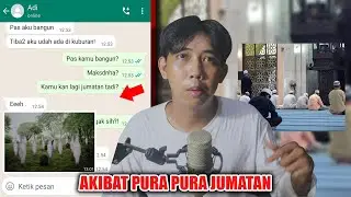 THE CONSEQUENCES OF FRIDAY PRAYERS 😱 | CHAT HISTORY HORROR INDONESIA
