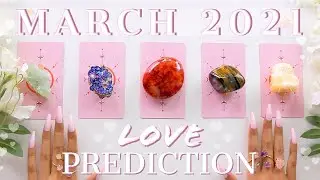 🔮MARCH 2021 LOVE Prediction (Single's & Taken)💕💏💡(PICK A CARD)✨Tarot Reading✨