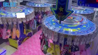 Coin Operated Arcade Prizes Gift Game Machine Automatic Card Clip Game Machines