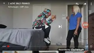 I went bald (prank)