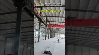 Crane Building Construction | Industrial Steel Building #steel #design