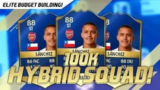 FIFA 17 INSANE 100K SQUAD BUILDER!(ELITE BUDGET BUILDING!)