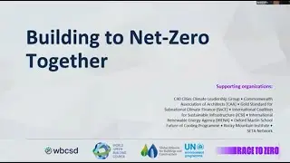Race to Zero Dialogue: Building to net zero together - Session 2