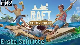 Raft (Coop) E2 - Erste Schritte, erste bauten