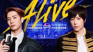 Jackson Wang 王嘉爾 ╳ Mayday Ashin 五月天阿信 [ Alive ] 百事可樂品牌主題曲 Official Stage Video