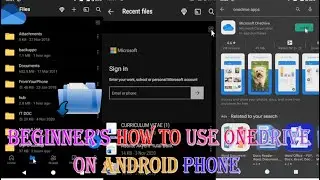 Beginner's Guide  How to use OneDrive on Android Phone