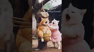 Flirty Cat Gets Paw-nished!