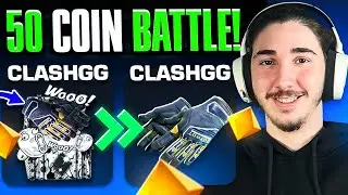 A 50 COIN CASE BATTLE THAT GOT HEATED FAST!! | CLASHGG Promo Code 2025 |