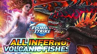 ALL INFERNO NAMED FISH IN INFERNO ISLAND - MONSTER INFERNO FISH CATCH【釣魚大亨 Fishing Strike 피싱스트라이크】