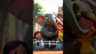 👉 ಆನೆ ಬಂತು ಆನೆ 🐘 | ಮಕ್ಕಳಿಗೆ ಮುದ್ದಾದ ಆನೆ #youtube #cartoon #animation #G cartoon