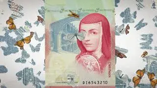 Billete de 100 pesos de la familia G - Reserva de la Biosfera de la Mariposa Monarca