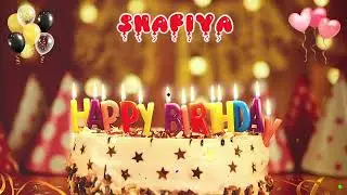 SHAFIYA Happy Birthday Song &ndash; Happy Birthday to You