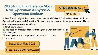 2025 India Civil Defence Mock Drill: Operation Abhyaas & Operation Sindoor