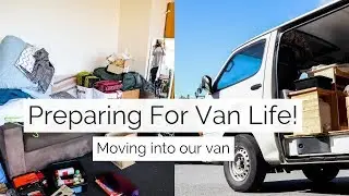 Decluttering & Tidying | Preparing For Van Life 🚌❤️