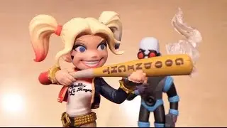 Харли Квинн и Мистер Фриз Q-Figs от QMx
