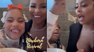 Alexis Skyy's Daughter Alaiya Finally Shares Her Mac & Cheese After Giving Mommy A Hard Time! 😭