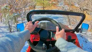 4K Trail Riding in the Mini Jeep! *I Got Stuck*