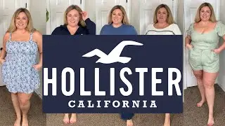 HOLLISTER XXL HAUL ON A PLUS SIZE BODY