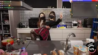 IRL Rainhoe and OniGiri Try German Game Show Challenges
