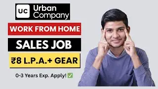Urban Company Field Sales Consultant Job 2026 | Delhi Location | Fresher Job Alert