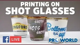 Sublimation On Shot Glasses