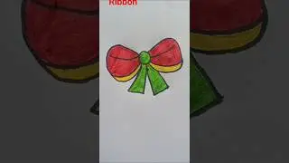 Bow, how to make bow, easy bow#shorts#drawing#trending#ytshorts