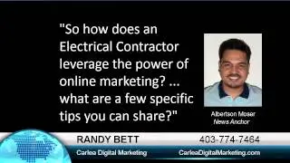 Electrical Contractor Marketing     Points For Red Deer Companies From Carlea Digital Marketing...