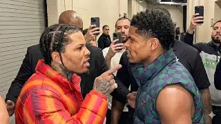 Gervonta Davis & Shakur Stevenson CLASH Backstage Before Teofimo Fight