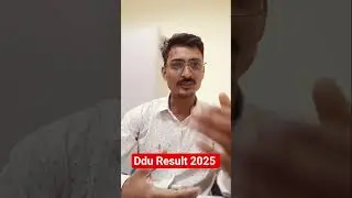ddu result 2025 # ddunews #dduresult #dduexam #ddulatestnews