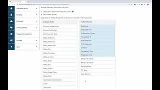 API Configuration Settings