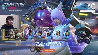 Dafran D.VA COMPETITIVE Gameplay! [ OVERWATCH VOD Replays ]