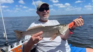 Pine Island, West (Matlacha Pass). First redfish and first inshore slam!!! Snook, trout and redfish.