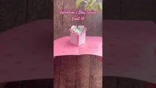 Pop up card for gifting ✨✨|Valentine&rsquo;s Day Diy gifts #shorts #shortsfeed #shortvideo #diy