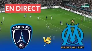 EN DIRECT – Marseille vs Paris | Ligue 1 2025 Simulation complète de gameplay | eFootball PES 2021