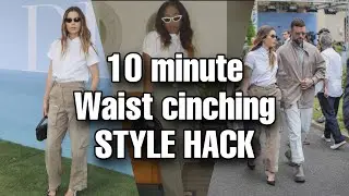 DIY: Cinch Your Waist in 10 minutes  #thriftflip  #diy