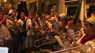 txaranga igandea  en san fermines 2018