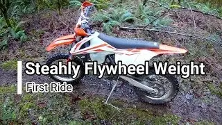 Steahly Flywheel Weight Test Ride