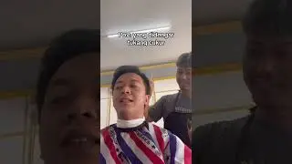 Pov yang didengar tukang cukur #shortsviral #polri #tukangcukur #lucu