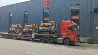 Two sets of 350m Crawler Water Well Drilling Rigs are on the way to Tanzania!