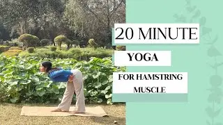 🚨20 MINUTES OF YOGA FOR HAMSTRING MUSCLE.|| DAY -06 of journey to improve your flexibility 🧘🔱