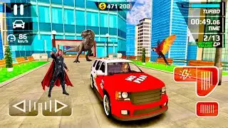 4X Wheel SUV Racing Stunt Car Driving - Smash Car Hit Stunt #17 - Android Gameplay
