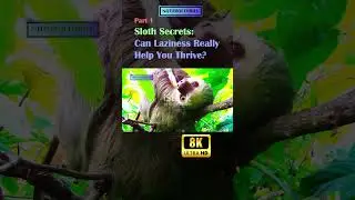 Sloth Secrets: Can Laziness Really Help You Thrive? #viral #trending #12k #8k #4k #naturalthrill P1