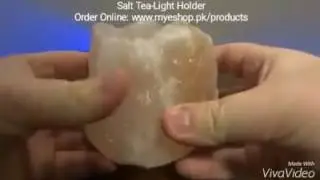 Salt Tea-Light Holder