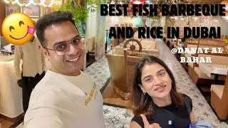 Best Fish BBQ in UAE? 🤔 | Danat Al Bahar Seafood | സൂപ്പർ Experience ourhappyface