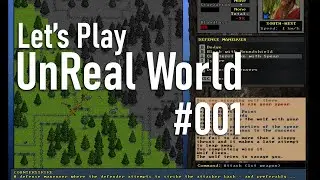 Let's Play UnReal World (Hardcore Iron Age Roguelike) E001: Thunor the Fisherman