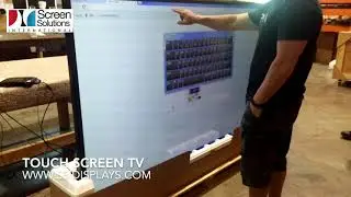 Touch Screen TV Interactive Display