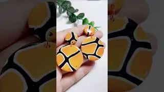 Crafting Stunning Polymer Clay Earrings #polymerclayearrings #diy #handmade #tutorial #howto