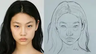 Learn to Draw Heads with LOOMIS METHOD!!