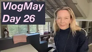 VlogMay Day 26: Southbank Dress, Dotted Rays, Ribband, Linden Sweatshirt - Mostly Knitting Podcast